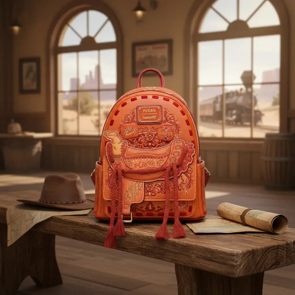 Mini Mochila Loungefly Disney Pixar Toy Story Bullseye Saddle — miniatura 3