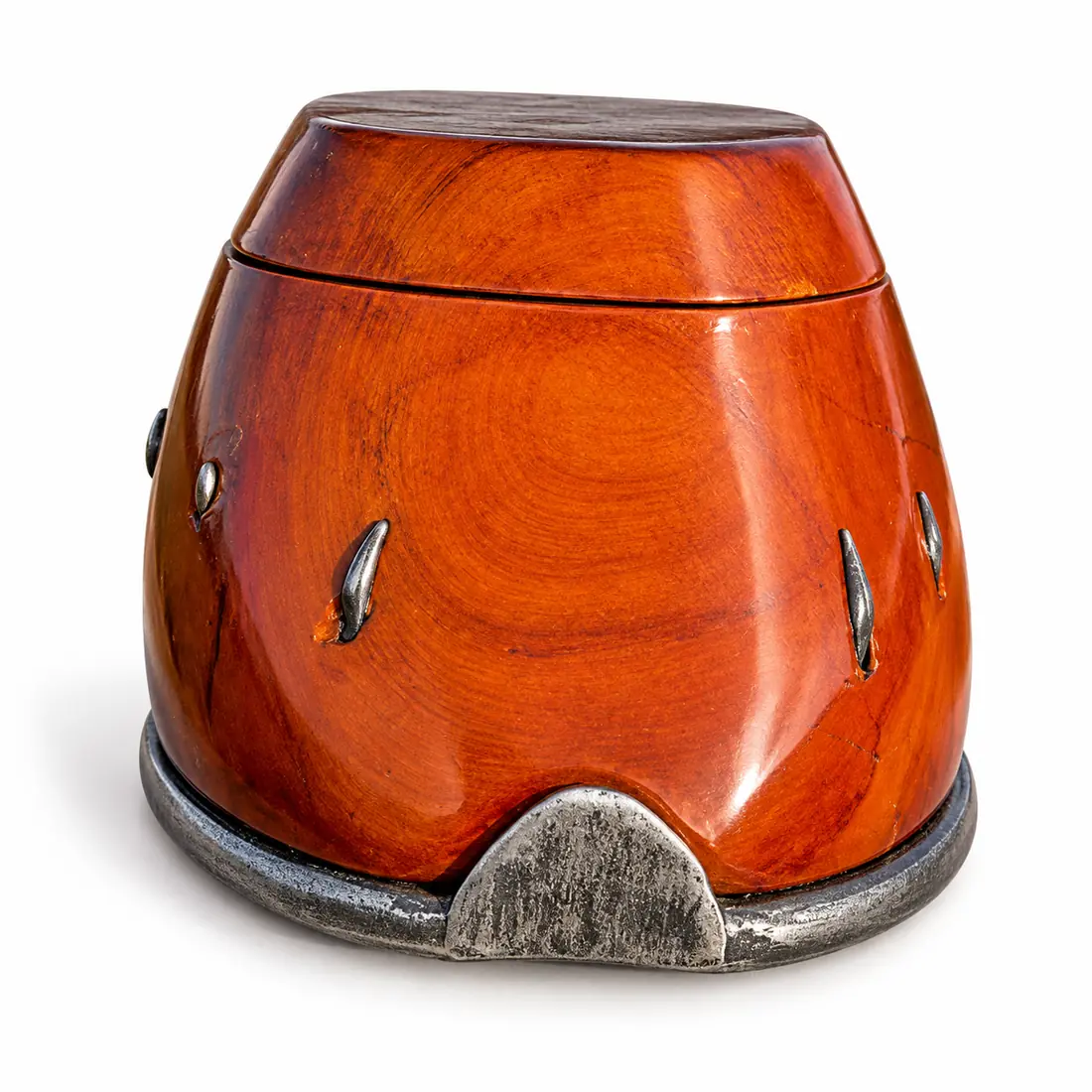 Porta-Joias Casco de Cavalo com Ferradura e Interior em Coração — miniatura 2