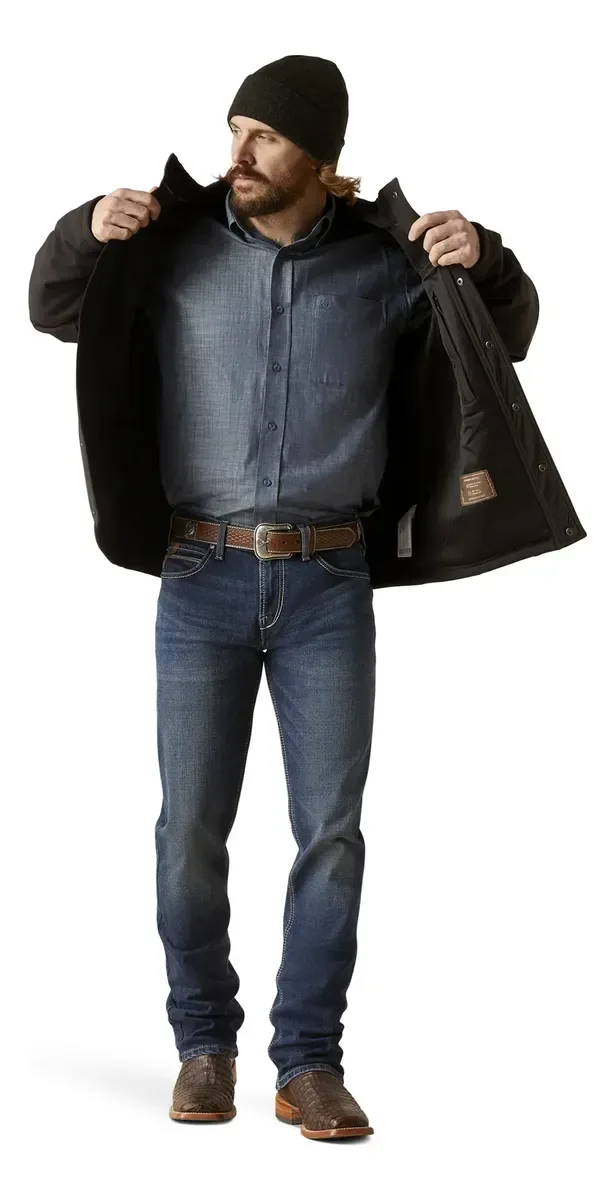 Jaqueta Ariat Trucker Softshell com Gola Sherpa — miniatura 4