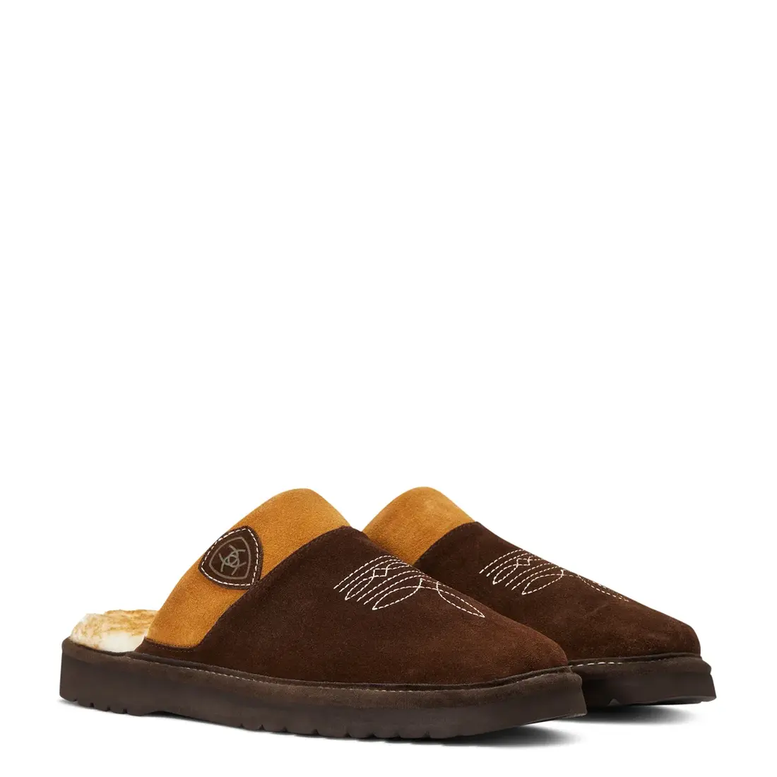 Pantufa Masculina Ariat Silversmith Chocolate — miniatura 6
