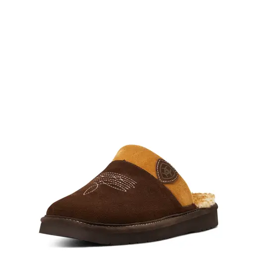 Pantufa Masculina Ariat Silversmith Chocolate