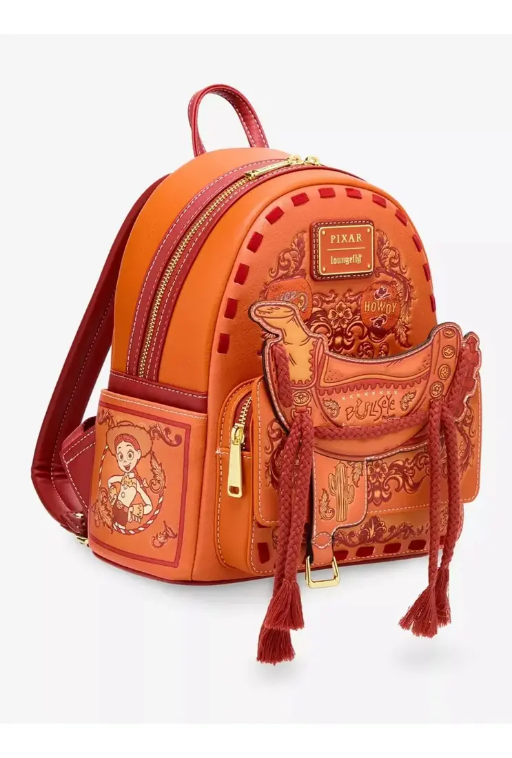 Mini Mochila Loungefly Disney Pixar Toy Story Bullseye Saddle — miniatura 2