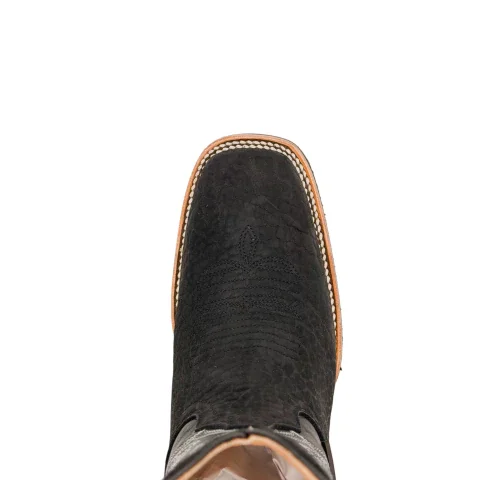Bota Country Masculina Botas Parrall® Ultra Luxury – Couro Texturizado Preto — miniatura 2