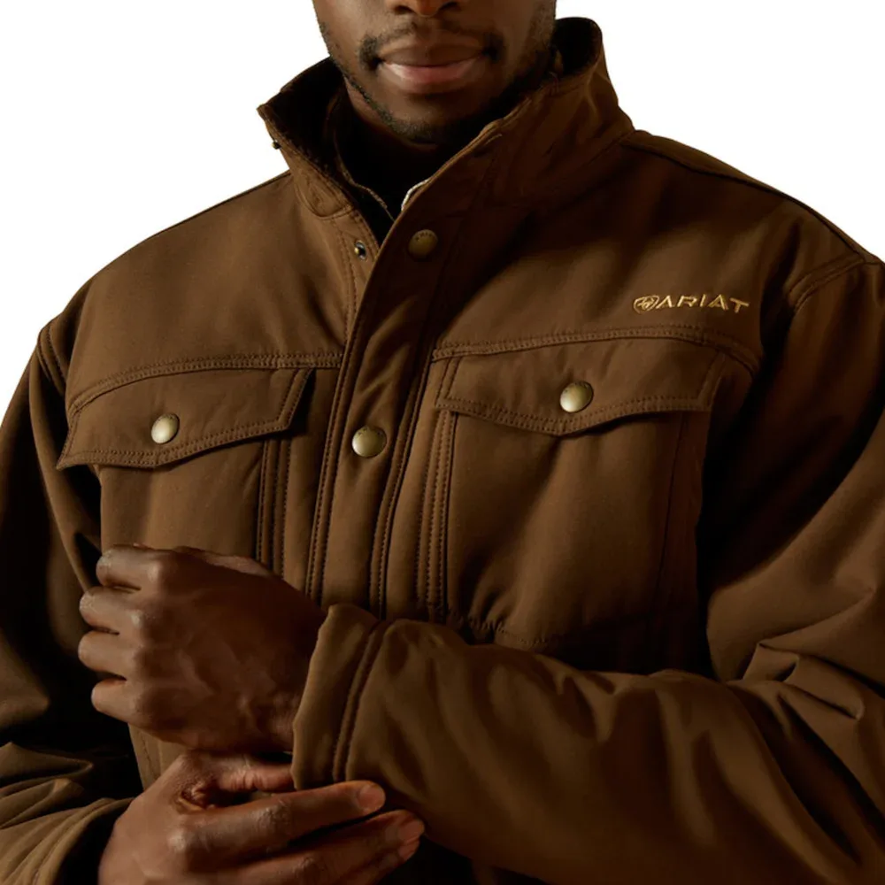 Jaqueta Ariat Trucker Softshell com Gola Sherpa — miniatura 8
