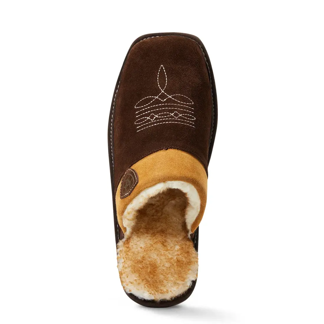 Pantufa Masculina Ariat Silversmith Chocolate — miniatura 2