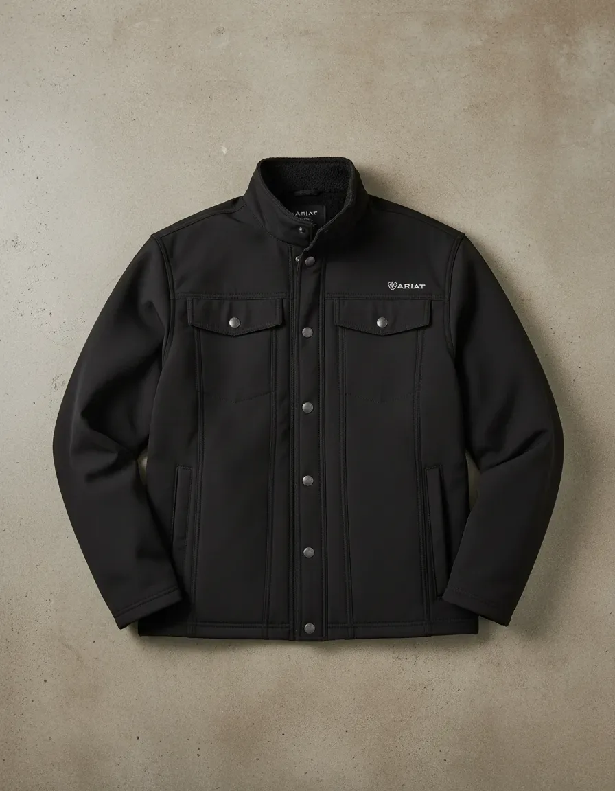 Jaqueta Ariat Trucker Softshell com Gola Sherpa — miniatura 2