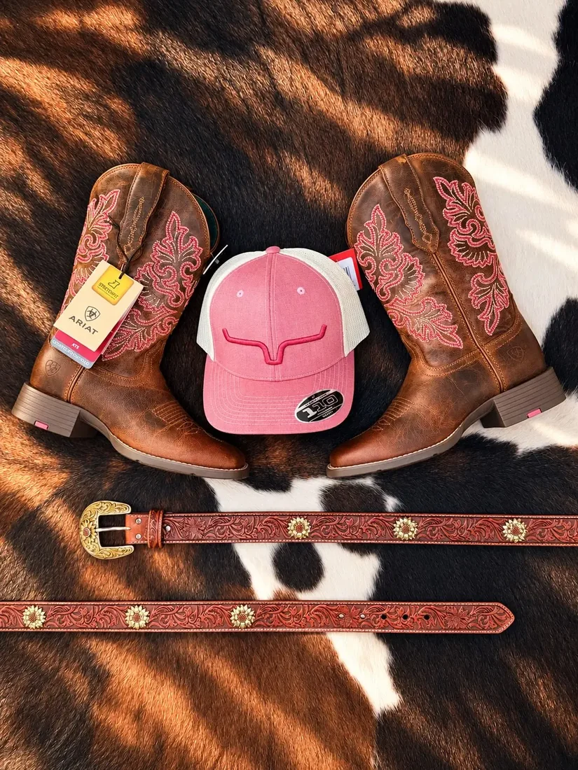 KIT COUNTRY COMPLETO — BOTAS, CINTO E BONÉ — miniatura 4