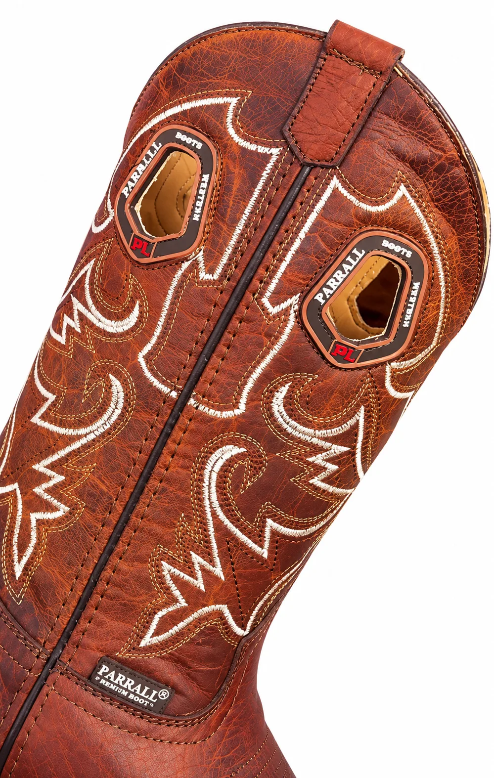 Bota Texana Terra Bruta — Cano Alto Bordado e Solado Grosso — miniatura 2